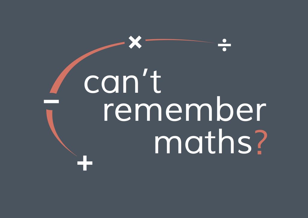 Can't Remember Maths? logo